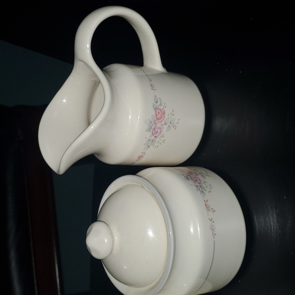 Pfaltzgraff dining servewear gravy boat sauce creamer sugar vintage Trou… - Picture 8 of 11